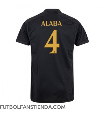 Real Madrid David Alaba #4 Tercera Equipación 2023-24 Manga Corta